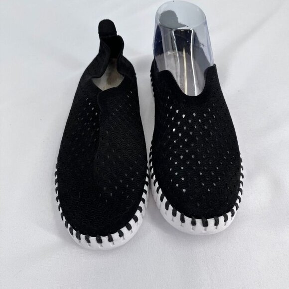 Ilse Jacobsen Tulip 139 Textile Women's Loafer Shoes Size 36 US 5.5 in Black - Picture 2 of 13